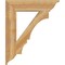 Ekena Millwork Balboa Traditional Rough Sawn Bracket, Western Red Cedar, 6"W x 30"D x 36"H BKT06X30X36BOA01RWR - alternate 2